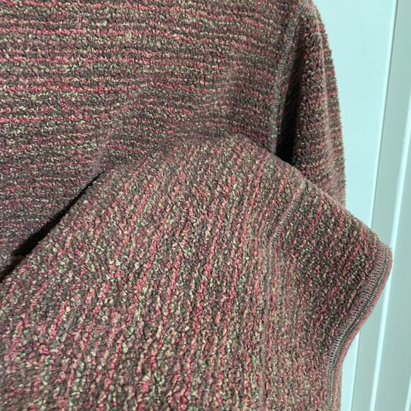 Vintage Woolrich Black Cherry Womens Red Full Zip Jacket Large Gorpcore hiking - Picture 11 of 11